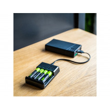 Set Green Cell GC VitalCharger and 4x batteries AA 2000mAh Ni-MH