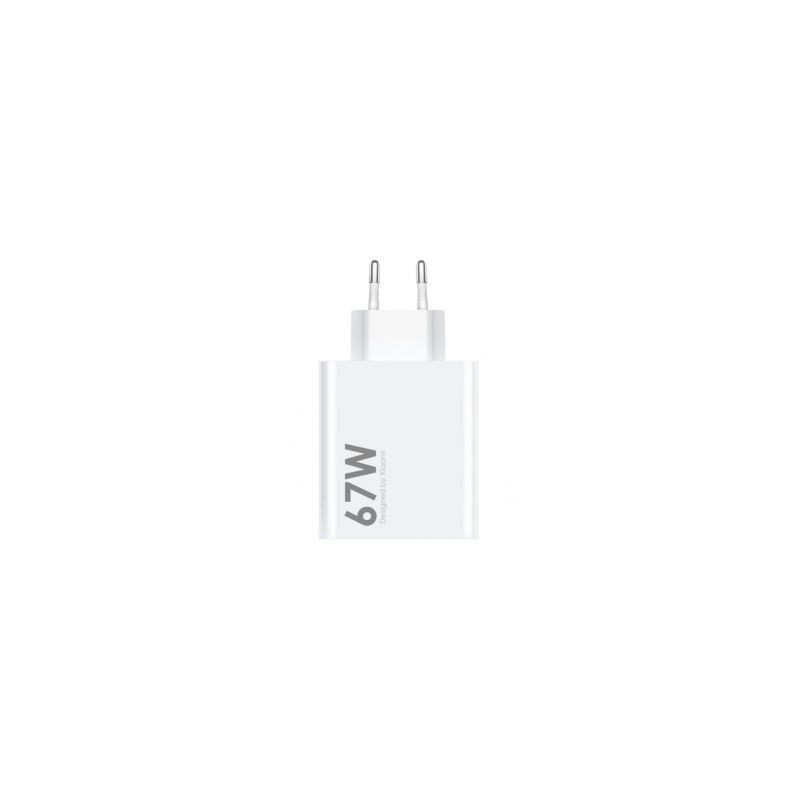 Xiaomi – Xiaomi MDY-14-EW USB-A 67W kelioninis įkroviklis baltas (masinis)