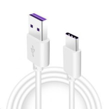 Huawei - Huawei Original Quick Charger USB-C Data Cable 5A 1m White (Service Pack)