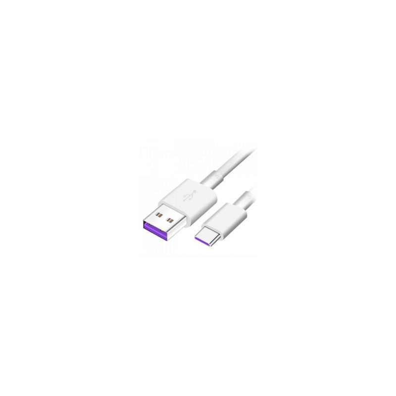 Huawei Huawei AP71 Quick Charger USB-C Data Cable 5A 1m White (Bulk)