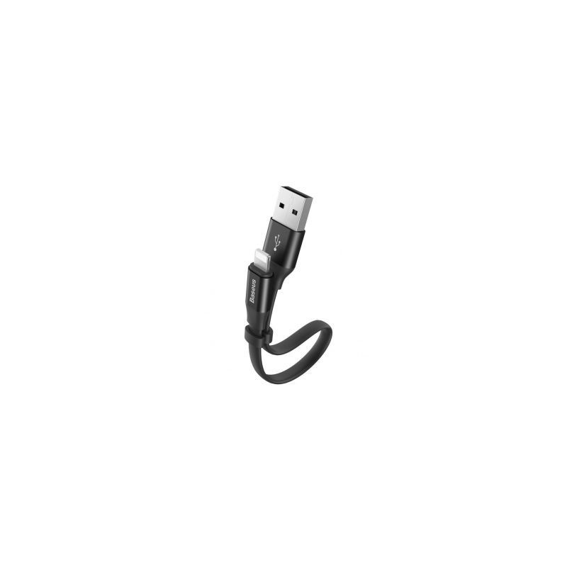 Baseus - Baseus CALMBJ-B01 Nimble Portable Cable For Apple 23cm Black