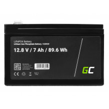 Green Cell LiFePO4 baterija 12V 12,8V 7Ah fotovoltinei sistemai, kemperiams ir valtims
