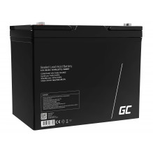 Green Cell AGM VRLA 12V 80Ah maintenance-free battery for boats, scooters, camper vans, wheelchairs, lawnmower