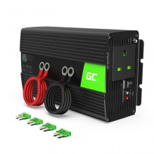 Green Cell Power Inverter 24V iki 230V 1000W/2000W Modifikuota sinusinė banga JK kištukas