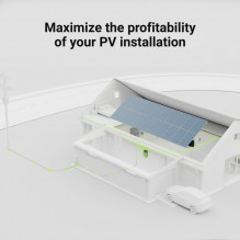 Green Cell GC PowerNest energijos saugykla saulės sistemoms / LiFePO4 baterija / 5 kWh 51,2 V