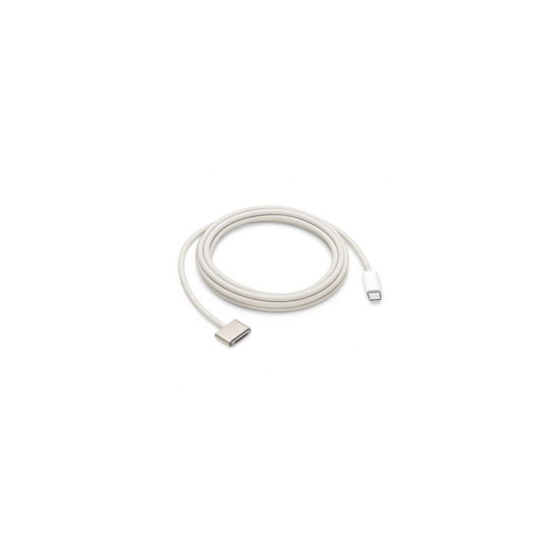 - MLYV3ZM / A Apple Cable USB-C - Magsafe 3 2m Starlight (Bulk)