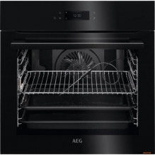 Black electric oven AEG...