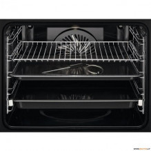 Black electric oven AEG BPE742380B