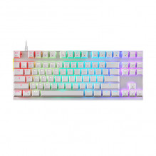 Mechaninė žaidimų klaviatūra Motospeed K82 RGB (balta)