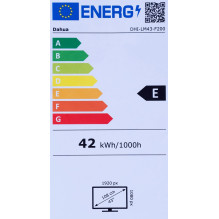 Dahua Technology DHI-LM43-F200 stebėjimo monitorius CCTV monitorius 108 cm (42,5&quot;) 1920 x 1080 pikselių