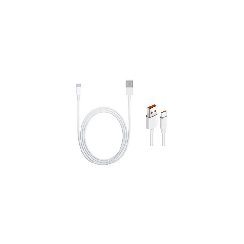 Xiaomi - Xiaomi Original USB-C Data Cable 6A 1m White (Bulk)