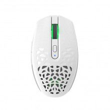 white wireless gaming mice