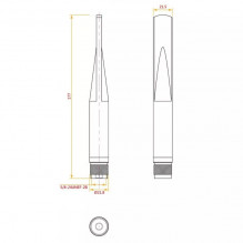 ALFA NETWORK 915 MHz 5 dBi Omnidirectional Outdoor Antenna