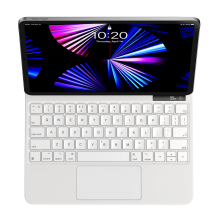 Magnetic case with keyboard for iPad Pro 12.9&amp; 39 &amp; 39 Baseus Brilliance - white