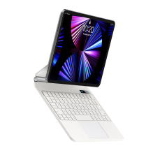 Magnetic case with keyboard for iPad Pro 12.9&amp; 39 &amp; 39 Baseus Brilliance - white