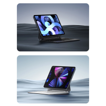 Magnetinis dėklas su klaviatūra, skirtas iPad Pro 12.9 ir 39 ir 39 Baseus Brilliance – baltas