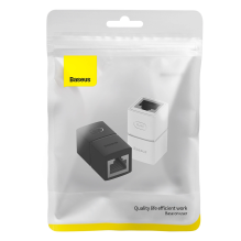 Network connector Baseus AirJoy Series RJ-45 Ethernet cable connector 1 pcs - black