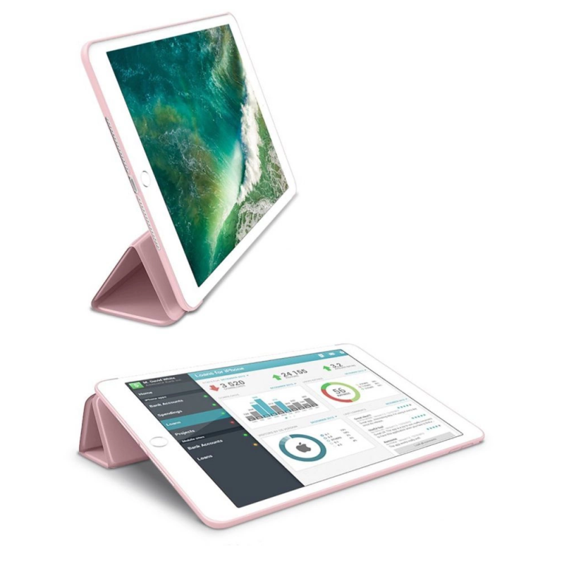 Tech-Protect SmartCase for iPad 9.7&amp; 39 &amp; 39 5 / 6 / 2017-2018 - pink