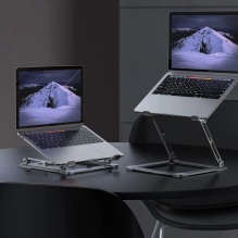 Tech-Protect ULS400 universal foldable stand for laptops up to 17&quot; - gray