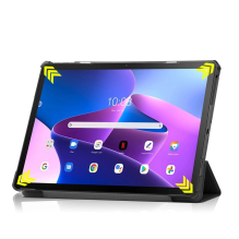 „Tech-Protect SmartCase“, skirtas Lenovo Tab M10 Plus (3 kartos) 10,6 colio TB-125 / TB-128 – juodas