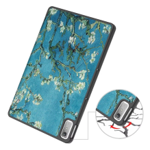 Tech-Protect SmartCase for Lenovo Tab P11 (2nd gen.) 11.5&quot; TB-350 - blue with sakura flowers