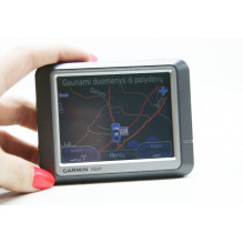GARMIN Nuvi 250 Navigacija automobiliams naudota su naujausiais Šiaurės Rytų žemėlapiais