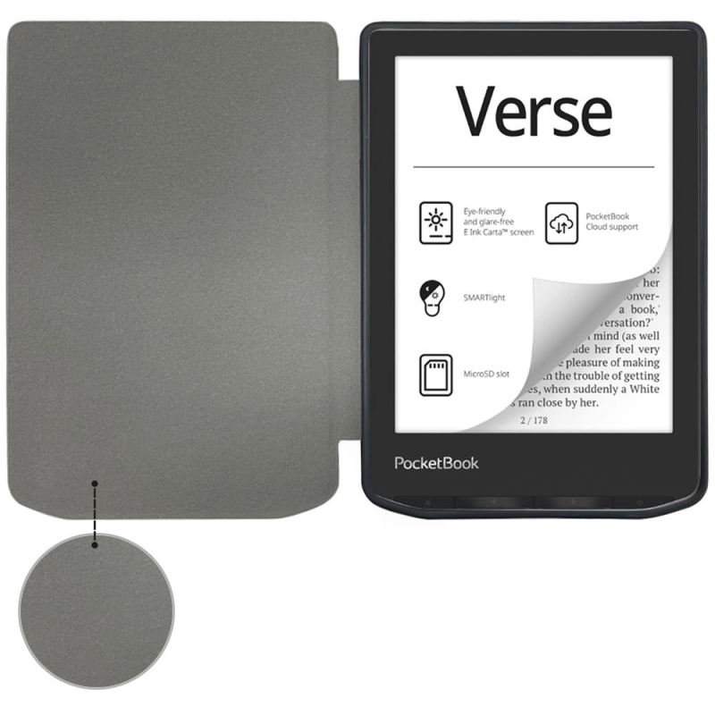 Tech-Protect SmartCase for PocketBook Verse / Verse Pro - Black