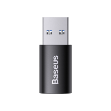 „Baseus Ingenuity“ serijos mini USB 3.1 OTG į USB tipo C adapteris juodas (ZJJQ000101)