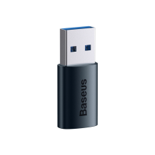 Baseus Ingenuity Series Mini USB 3.1 OTG į USB Type C adapteris mėlynas (ZJJQ000103)