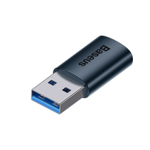 Baseus Ingenuity Series Mini USB 3.1 OTG į USB Type C adapteris mėlynas (ZJJQ000103)