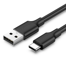 Ugreen US287 60114 USB-A / USB-C 3A cable 0.25m - black