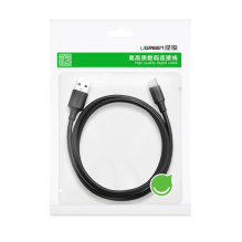 Ugreen US287 60114 USB-A / USB-C 3A cable 0.25m - black