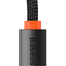 „Baseus Lite“ serijos adapteris A tipo USB – RJ45 LAN lizdas 100Mbps juodas (WKQX000001)