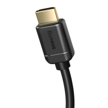 Bazinis kabelis HDMI 2.0 1,5 m juodas (WKGQ030201)