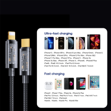 Joyroom S-CL020A12 Lightning / USB-C PD cable 20W 1.2m - blue