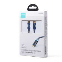 Joyroom S-CL020A20 Lightning / USB-C PD cable 20W 2m - blue