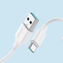 Joyroom Long-Lasting Series A9 USB-A / USB-C 3A cable 1m - white