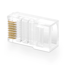 Ugreen 100x kištuko galas RJ45 8P8C (UTP Cat. 5 / Cat. 5e) skaidrus (NW110)