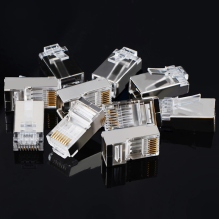 Ugreen 10x kištuko galas RJ45 8P8C (UTP Cat. 6 / Cat. 5 / Cat. 5e) Sidabras (NW111)