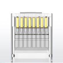 Ugreen 10x kištuko galas RJ45 8P8C (UTP Cat. 6 / Cat. 5 / Cat. 5e) Sidabras (NW111)