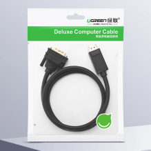 Ugreen kabelis DisplayPort - DVI kabelis 2m juodas (DP103)