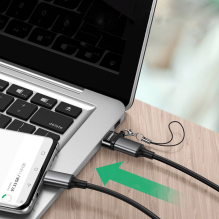 Ugreen US280 50568 USB-C 3.1 (moteris) / USB-A 2.0 (vyriškas) adapteris – juodas