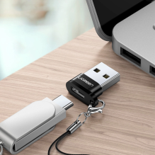 Ugreen US280 50568 USB-C 3.1 (moteris) / USB-A 2.0 (vyriškas) adapteris – juodas