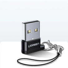 Ugreen US280 50568 USB-C 3.1 (female) / USB-A 2.0 (male) adapter - black