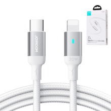 Joyroom Extraordinary Series A10 Lightning / USB-C PD 20W cable 2 m - white