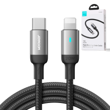 Joyroom Extraordinary Series A10 Lightning / USB-C PD 20W cable 1.2 m - black