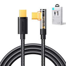 Joyroom Gaming Cable S-CC100A6 USB-C (angled) / USB-C (straight) 100W 1.2m - black