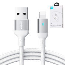 Joyroom Extraordinary Series A10 USB-A / Lightning 2.4A cable 1.2 m - white