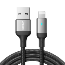 Joyroom Extraordinary Series A10 USB-A / Lightning 2.4A Cable 2 m - Black