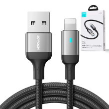 Joyroom Extraordinary Series A10 USB-A / Lightning 2.4A Cable 2 m - Black